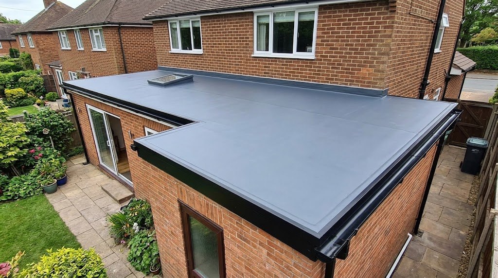 Photo: Flat roofs